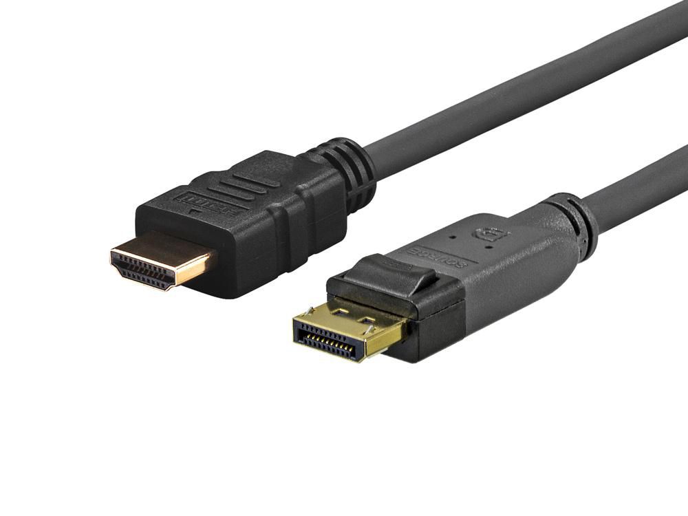 Vivolink Schwarz Pro Displayport - Hdmi