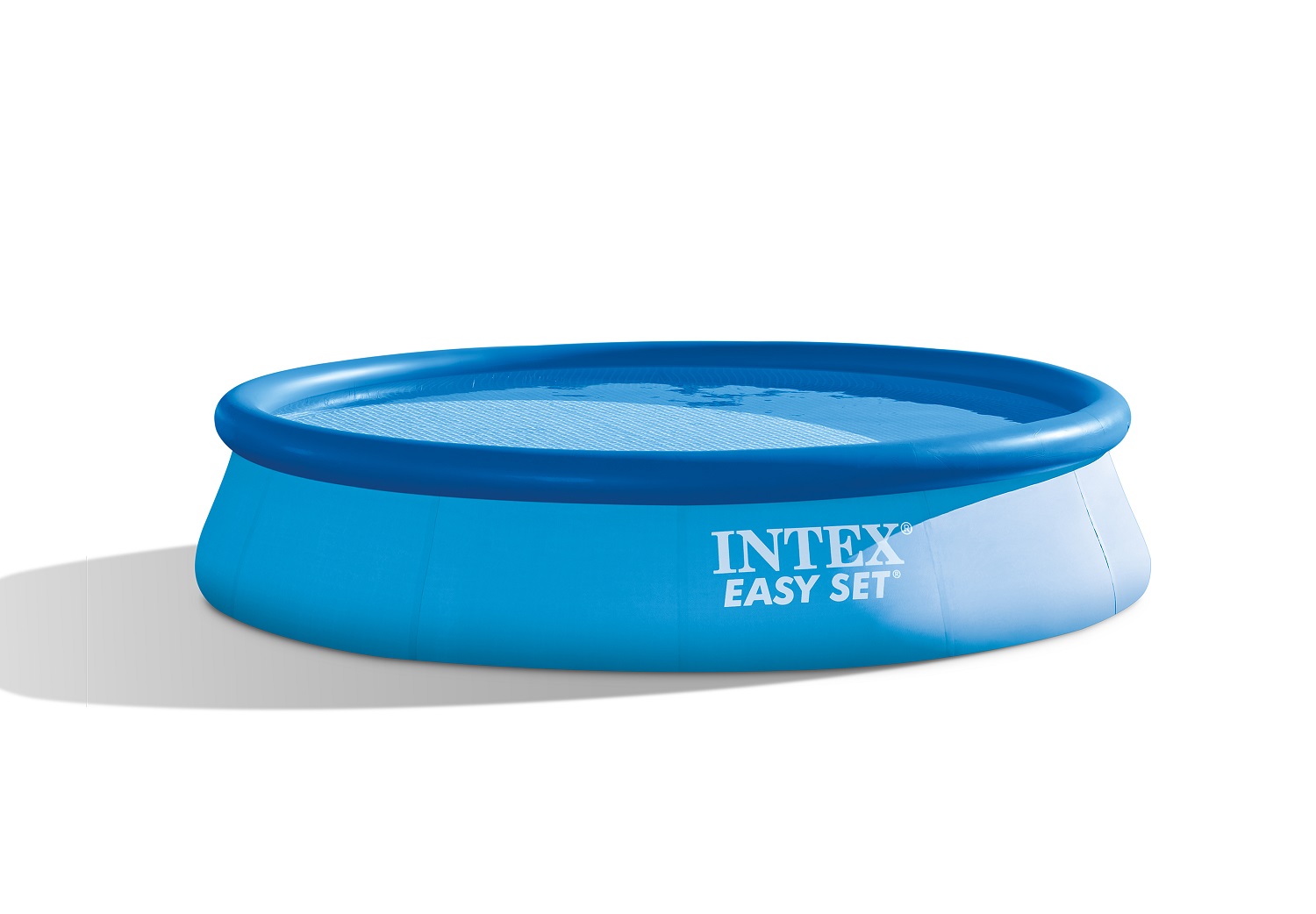Intex Blau Selbsttragender Aufstellpool Easy Set 3,66 X 0,76 M Mit Kartuschenpumpe C530 1,7 M³/H