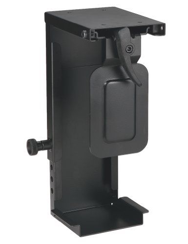 RS PRO Mini PC Holder, black, PC Zubehör, Schwarz - Bild 2