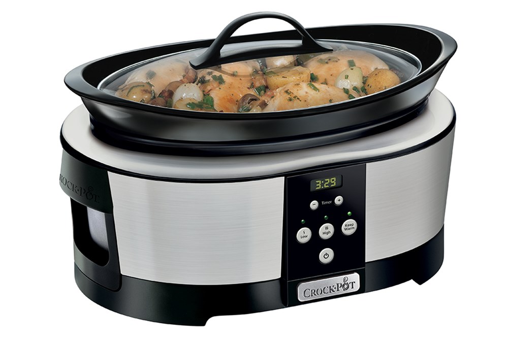 Crock-Pot Silber Elektrischer Schongarer Sccpbpp605 Digital 5,7L Timer - Image 3