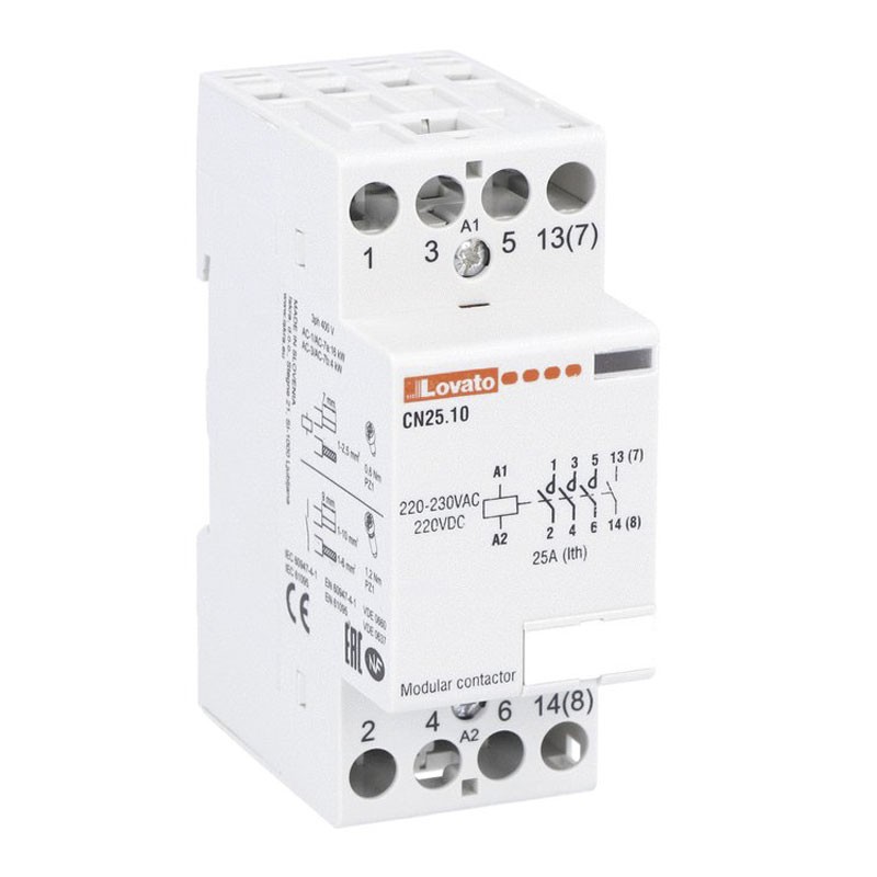 Modulschütze 25A 4Z 0R 220-230V AC CN2510220 CN Schütze - Bild 4