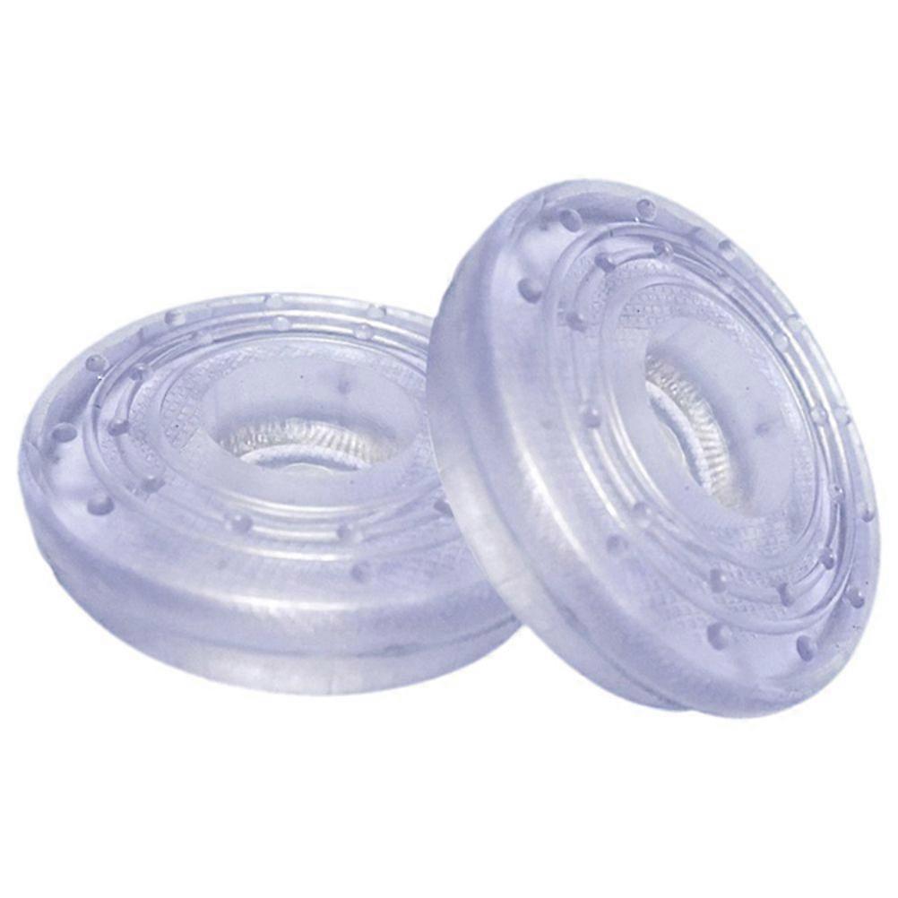 Patins en caoutchouc pour barre de traction de porte, antidérapants, 4,9 x 4,9 cm, lot de 2