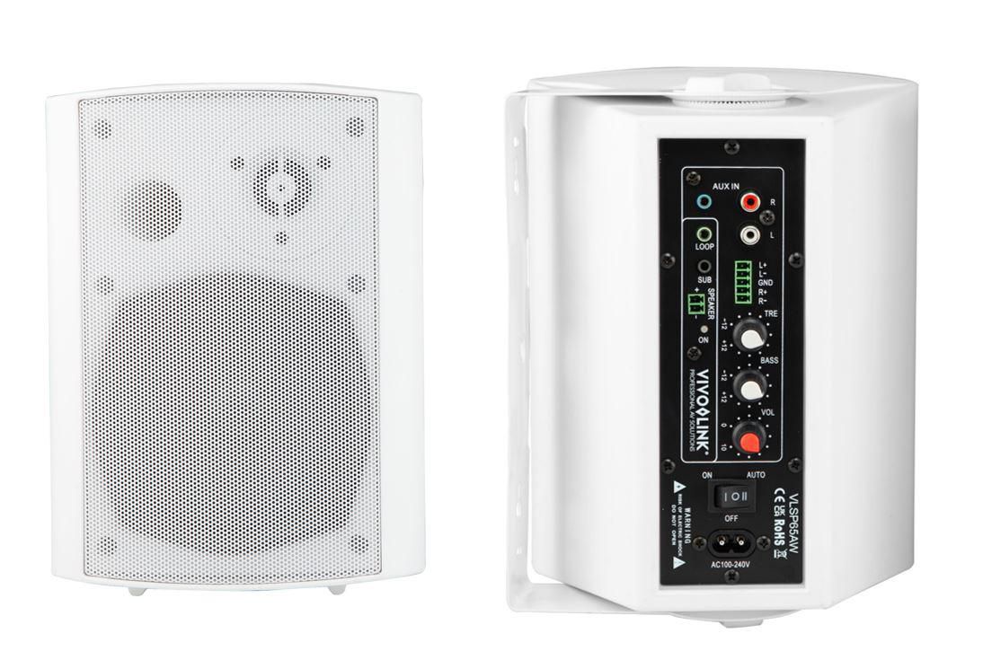 Vivolink W127041712 VLSP65AW Active Speaker Set White. ~E~ - Bild 6