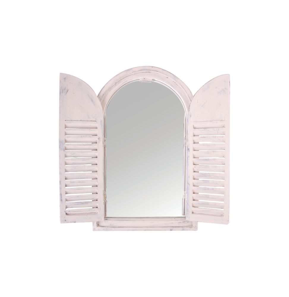 Esschert Design – Miroir De Jardin En Bois – Dimensions L 37 Cm X H 59