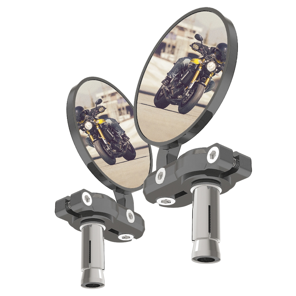 Für OXFORD OX578 Mirror OX578 set k. silver Mirror (set, colour: silver, fittin - Bild 5