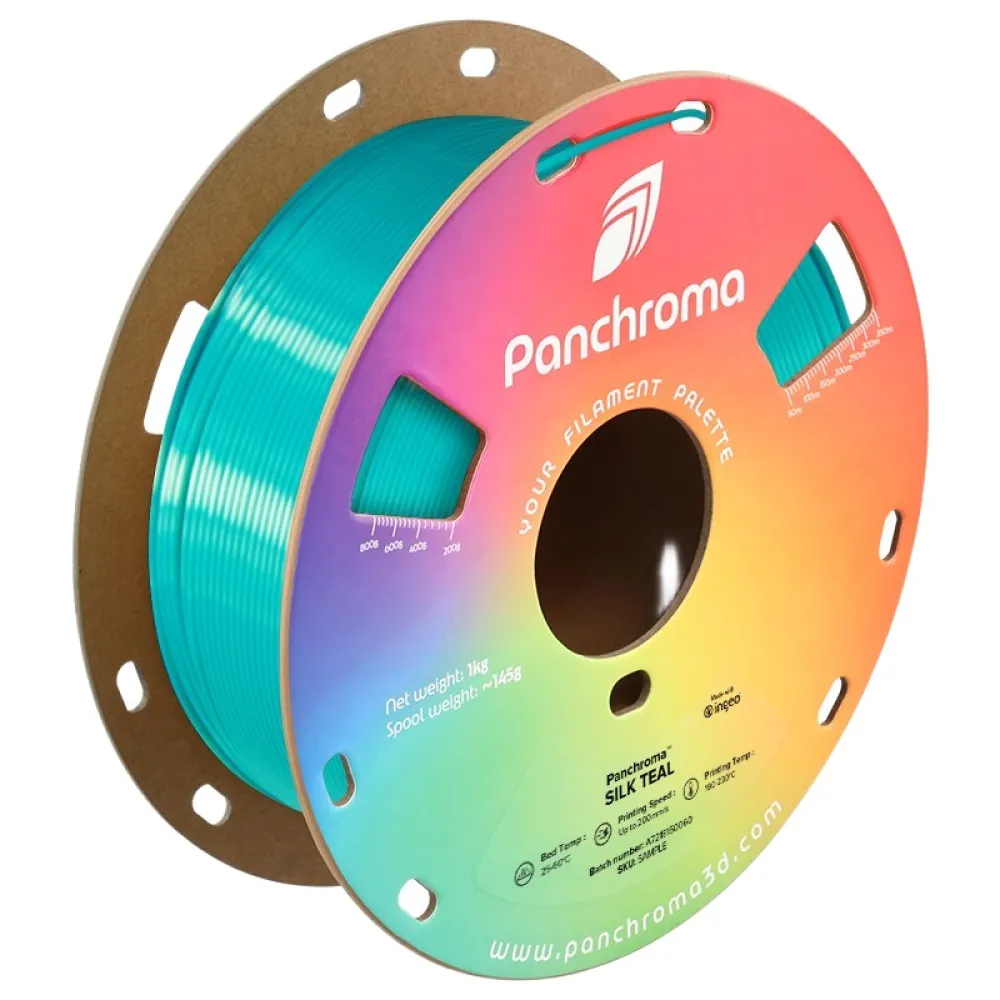 Polymaker 3D-Druckfilament - Polyterra Pla - Silk Teal - Bioplastik - Einfach Zu Drucken - Bild 4