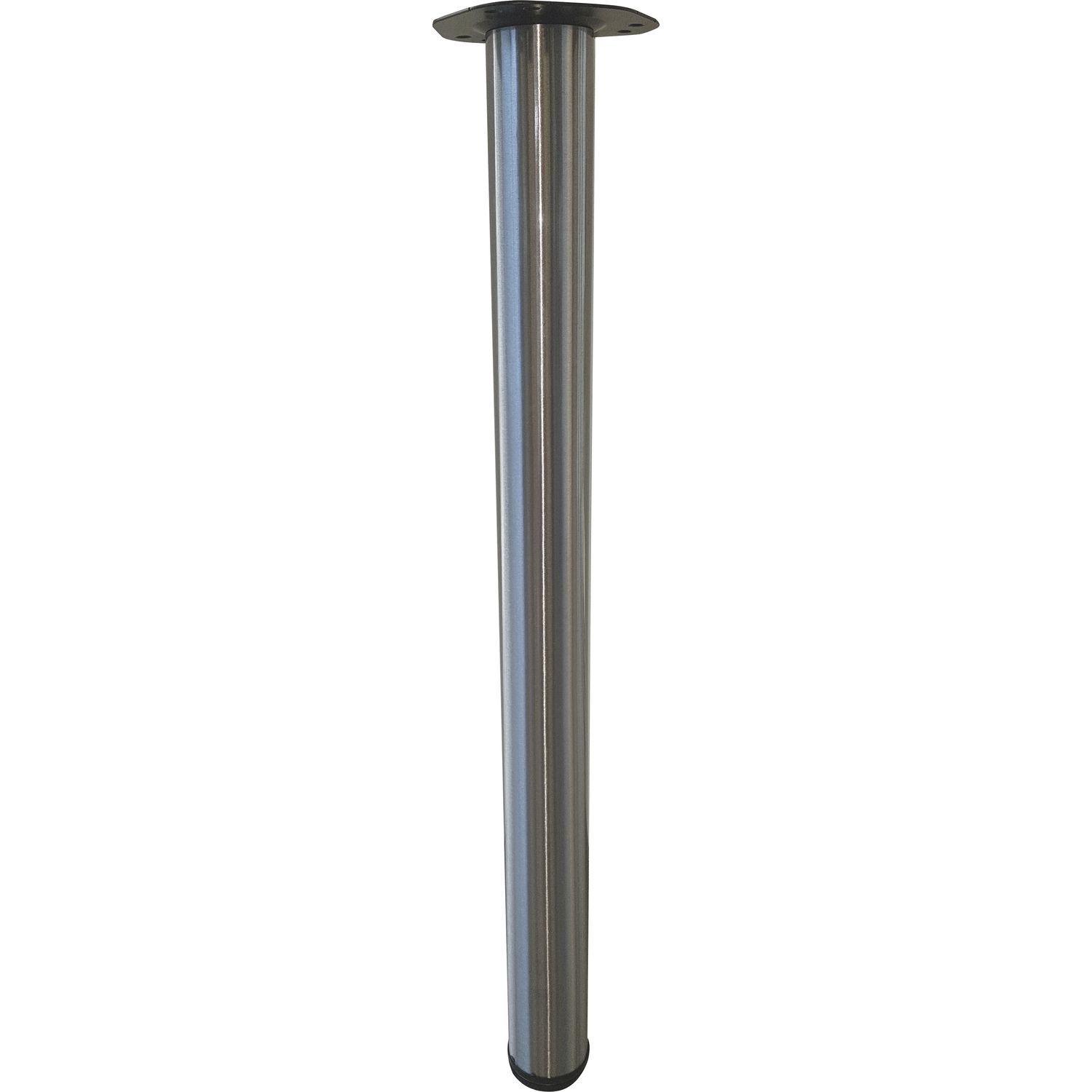 Grimme Tischfuß Set (4 Stück) mit Stahl Montageplatte, Länge 710 mm Tischbeine - Image 3