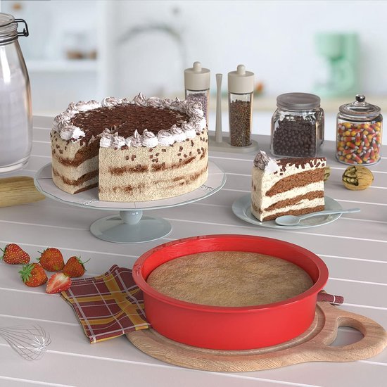 Stampo Rotondo In Silicone Per Dolci, 15 Cm, 2 Stampi In Silicone Per Friggitrice Ad Aria, Piccoli Stampi Antiaderenti Per Cuocere Dessert E Pasticcini Nella Friggitrice Ad Aria
