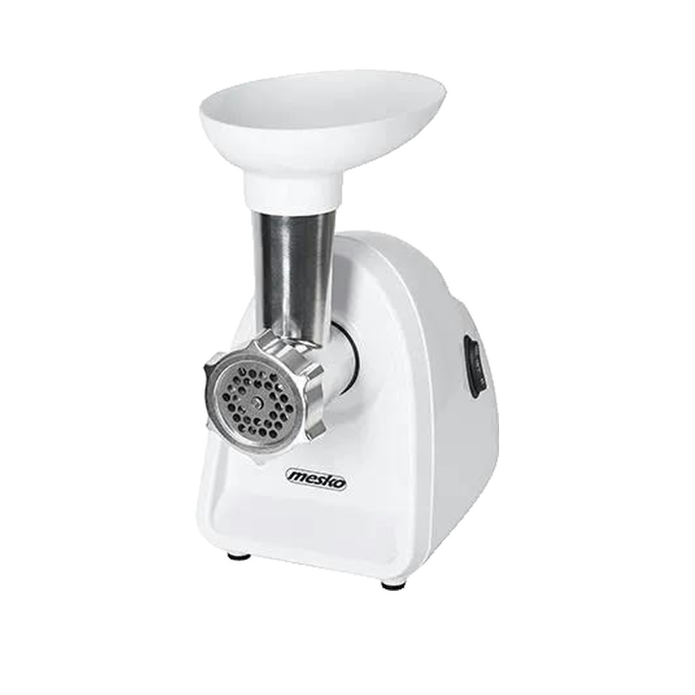 Mesko Adler Ms 4809 Fleischwolf, 1500 W Maximalleistung, 350 W Nennleistung, 3 Mahlplatten, Wurstfüller, Weiß - 1 Stück - Bild 4