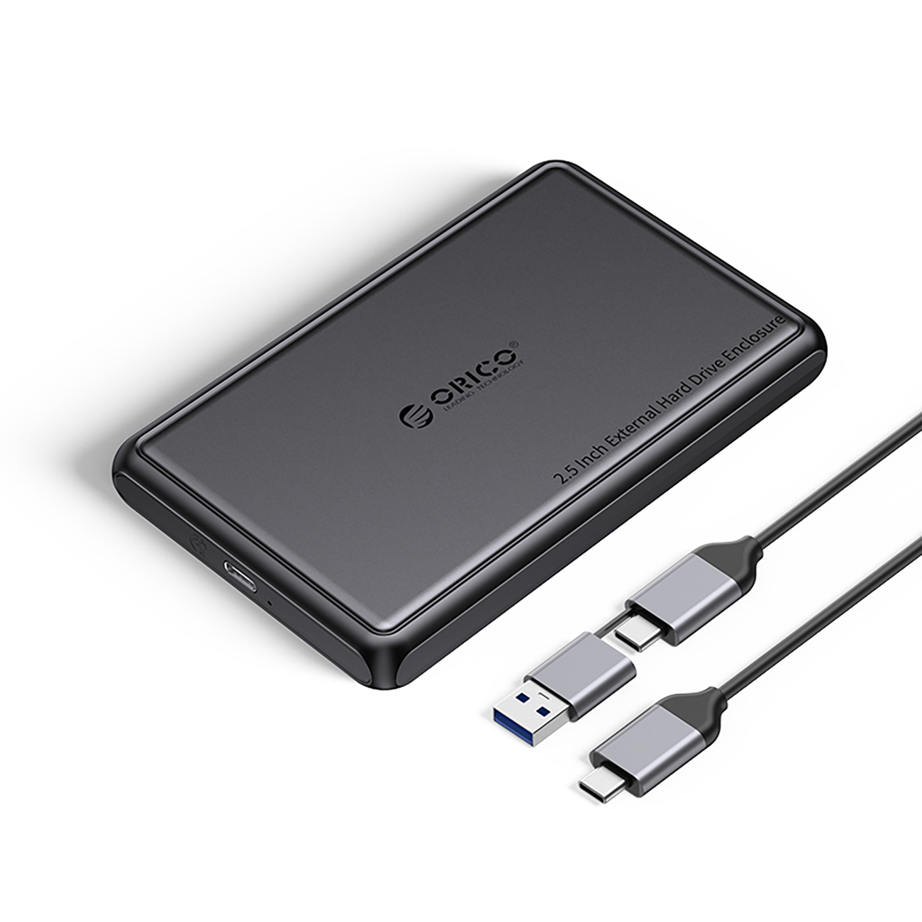 Orico Schwarz Ddl25-C3 Gehäuse Für Hdd / Ssd Sata 2,5 Zoll, Usb-C, - Bild 4