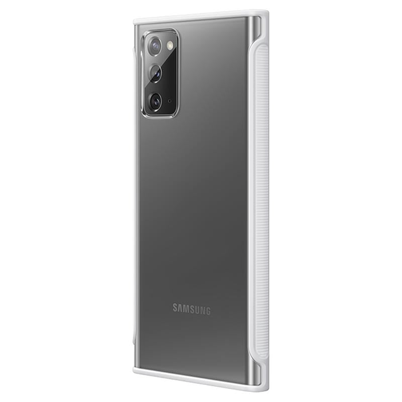 Samsung Weiß Galaxy Note 20 Hülle, Transparent,