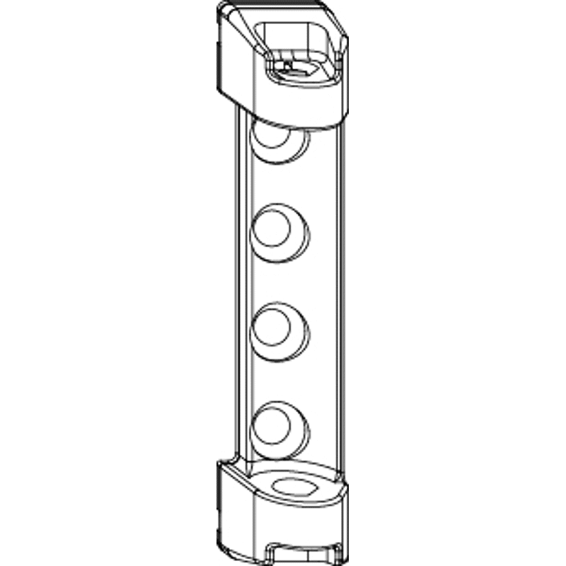Maco Silber Scherenlager Pvc Mit 7 Mm Tragezapfen 120Kg - Image 3