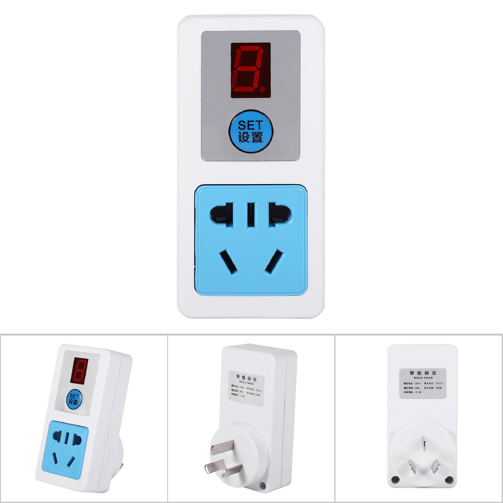 Infinite Programmierbare Zeitschaltuhr Für Elektrogeräte (9 Stunden, Max. 2200 W, Abs-Gehäuse)