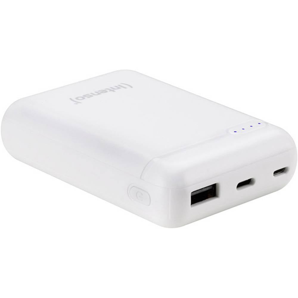 Intenso - Xs10000 Power Bank 10000 Mah Lipo Bianco Indicazione Di Stato