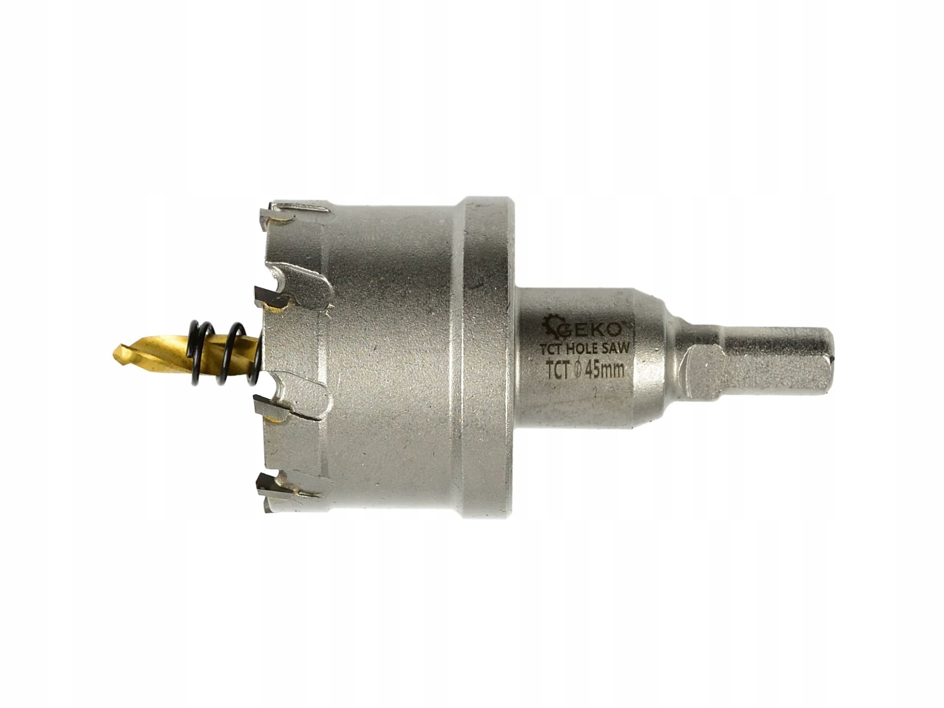 Import Geko 45 Mm Breite Lochsäge Für Metall Mit Tct-titanbohrer