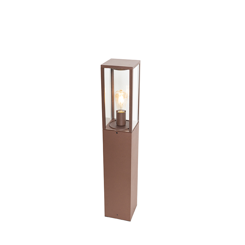 Charlois - Lampe Sur Pied Extérieur - 1 Lumière - L 14 Cm - Brun