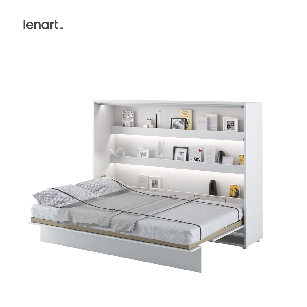 Bim Furniture Lenart Letto A Scomparsa Bed Concept 04 140x200 Orizz...