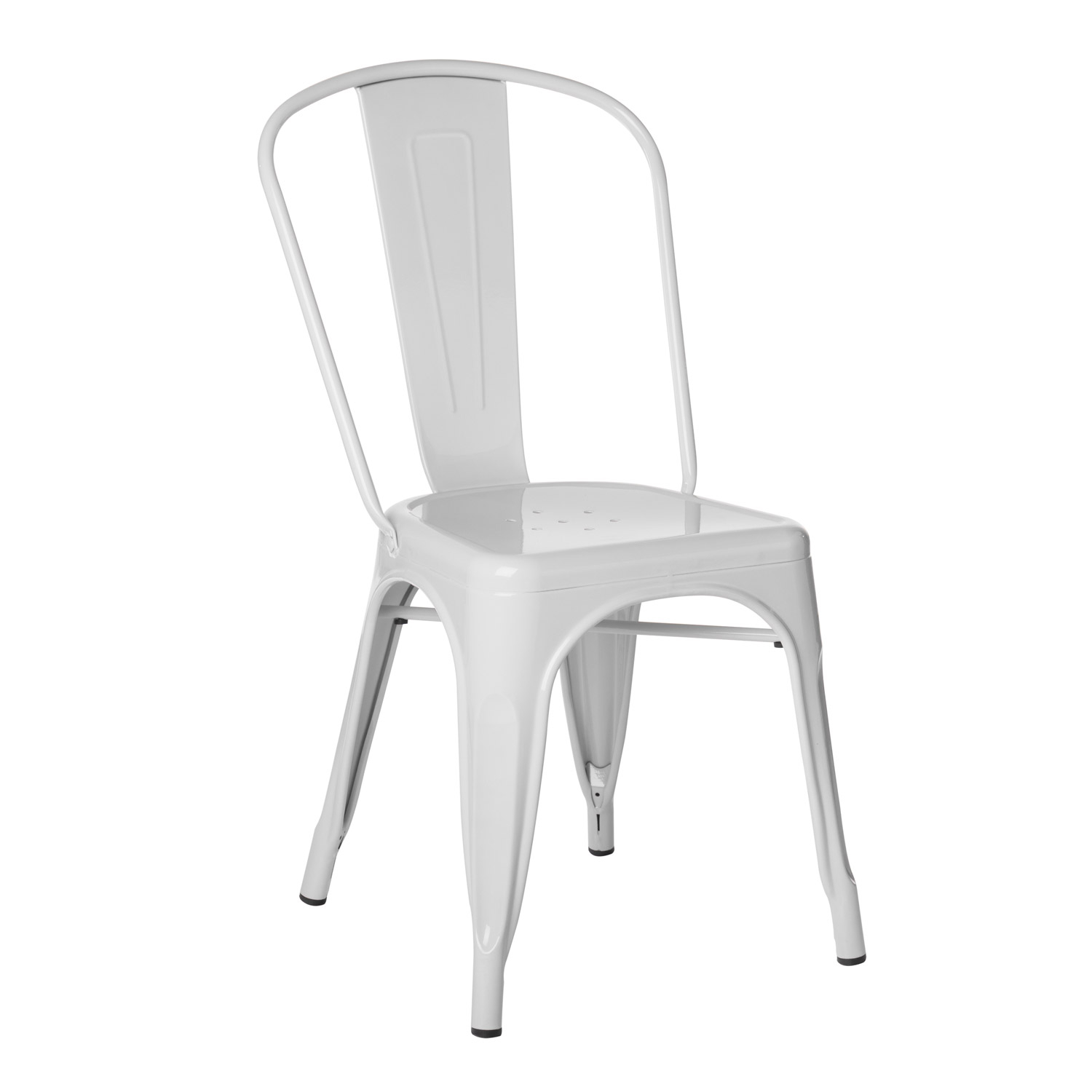 Chaise De Salle À Manger Empilable Lix Sklum Blanc