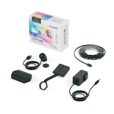 Nanoleaf 4D V2 Screen Mirror + Lightstrip Kit (Fernseher + Bildschirme Bis 65") Größe 4 - Bild 4