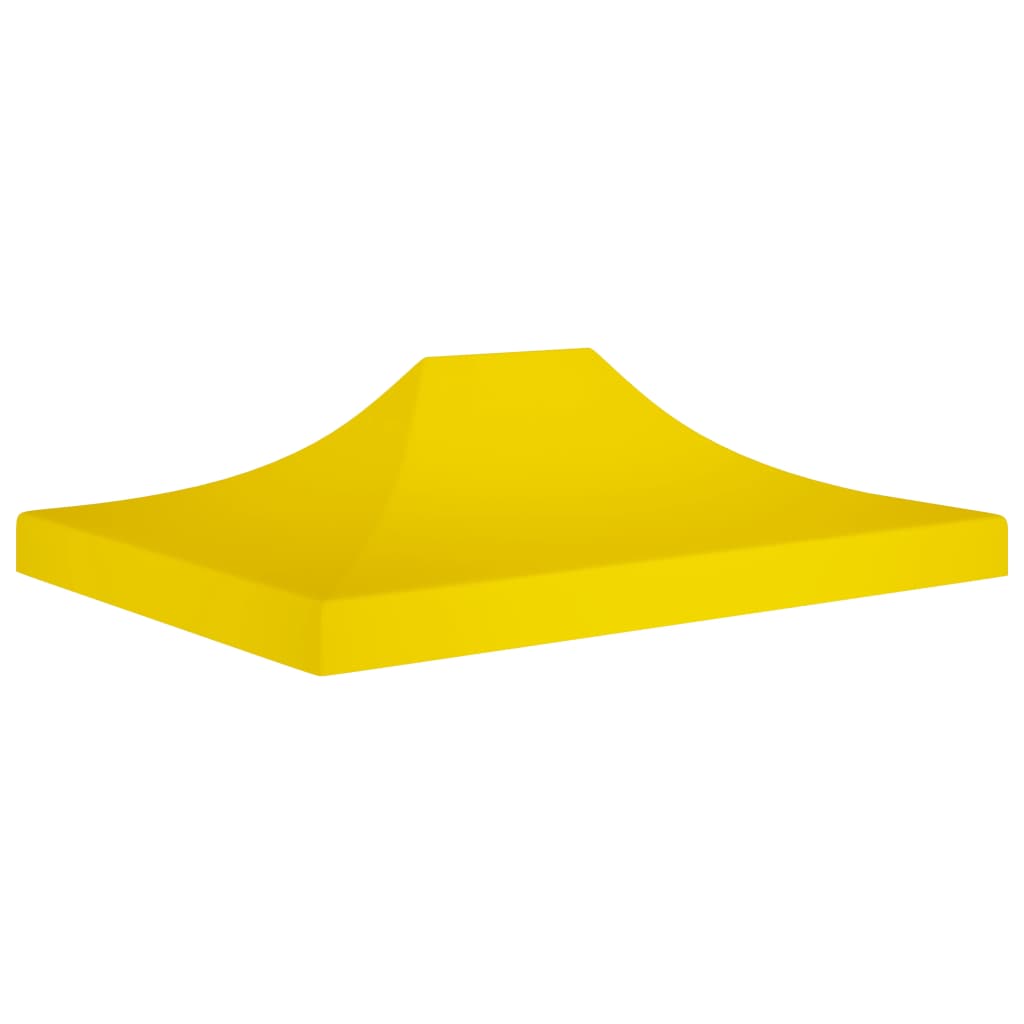 vidaXL Partytentdak 270 g/mÂ² 4,5x3 m geel315374