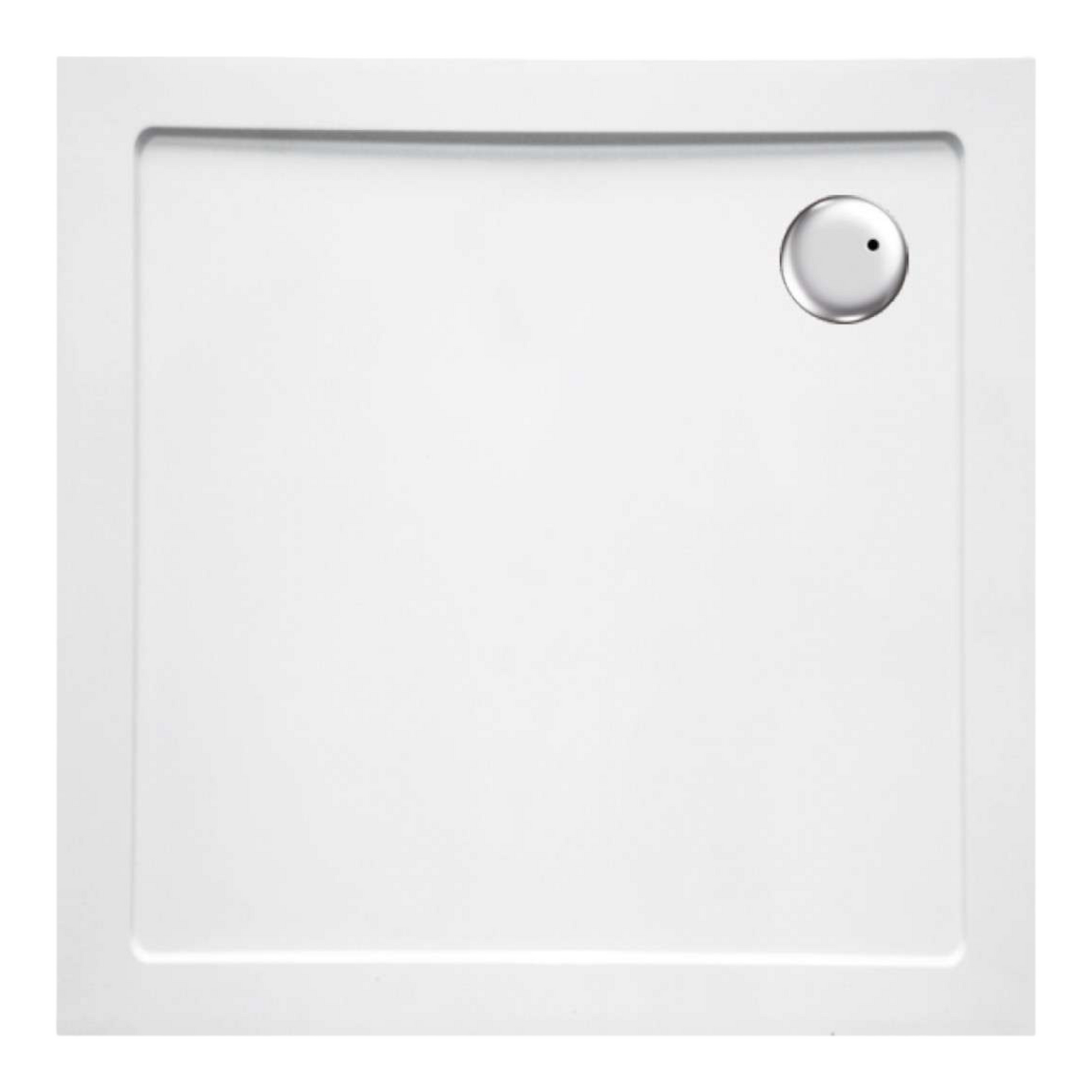 Sanotechnik Weiß Smc Brausetasse Hera, 90X90x3,5 Cm