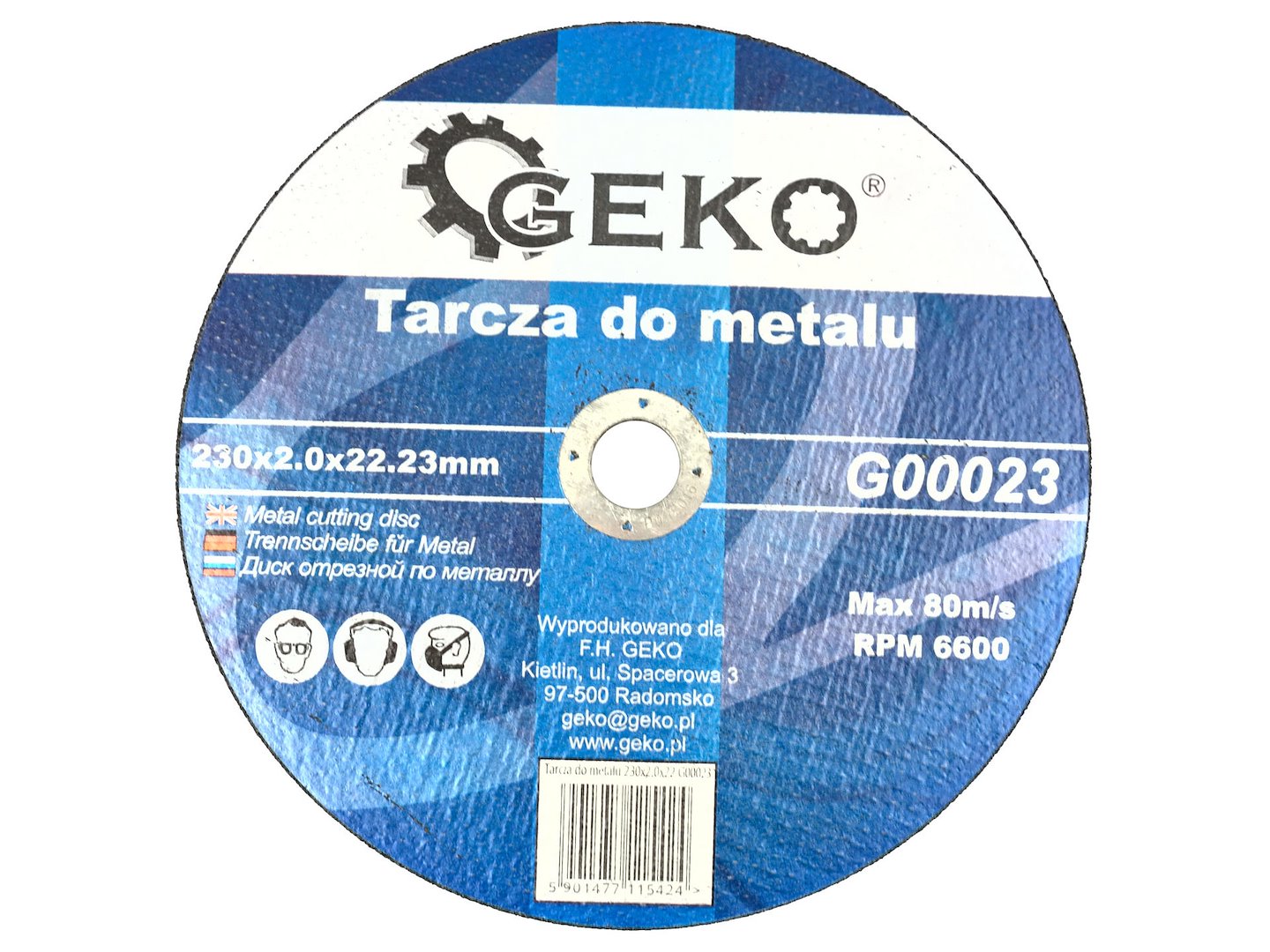 Import Metalltrennscheibe 230x2.0 Geko (25/50/100)