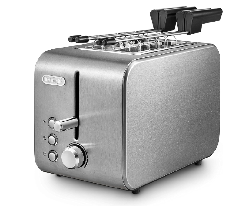 Delonghi Grau Ctx 2203 Toaster 2 Scheiben Silber Leistung 550 W - Bild 3