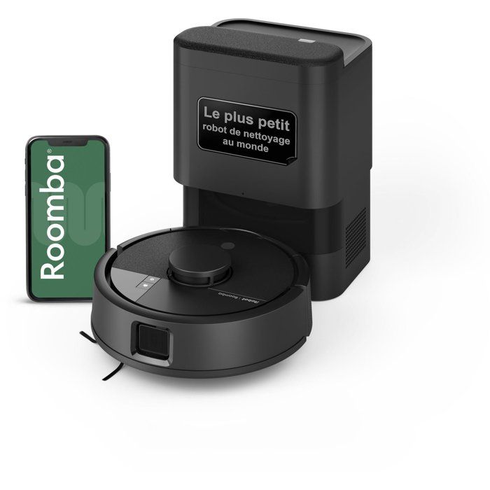 Roomba Mini Saug- & Wischroboter + AutoEmpty Dock | Schwarz | iRobot - Image 3