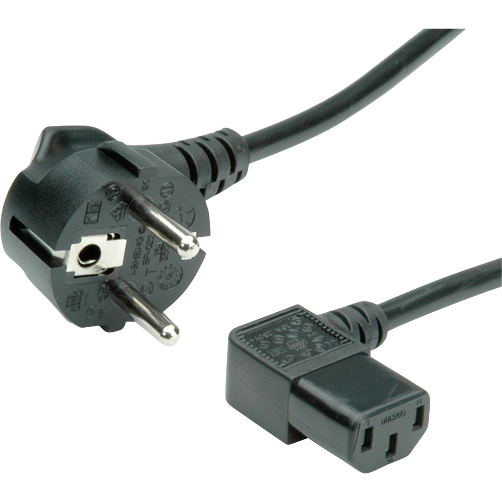Nilox Schwarz Value 19.99.1118 Strom Verbindungskabel 1.80 M