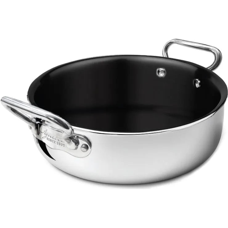 Agnelli Tegame-rond� Aluinox 2ply Antiaderente Con 2 Manici D 32 Cm AGNELLI