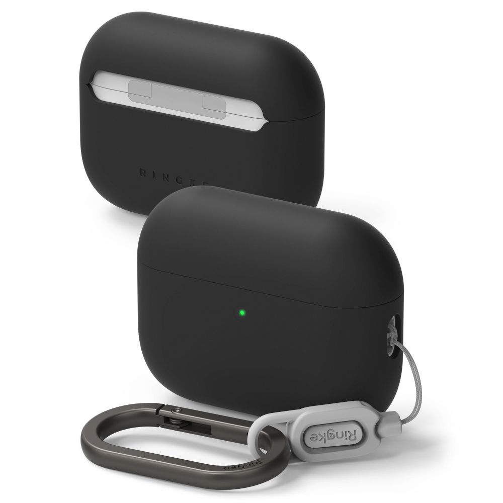 Ringke Apple AirPods Pro 3 Hülle (Kopfhörer Hülle), Kopfhörertasche + Schutzhülle, Schwarz - Bild 4