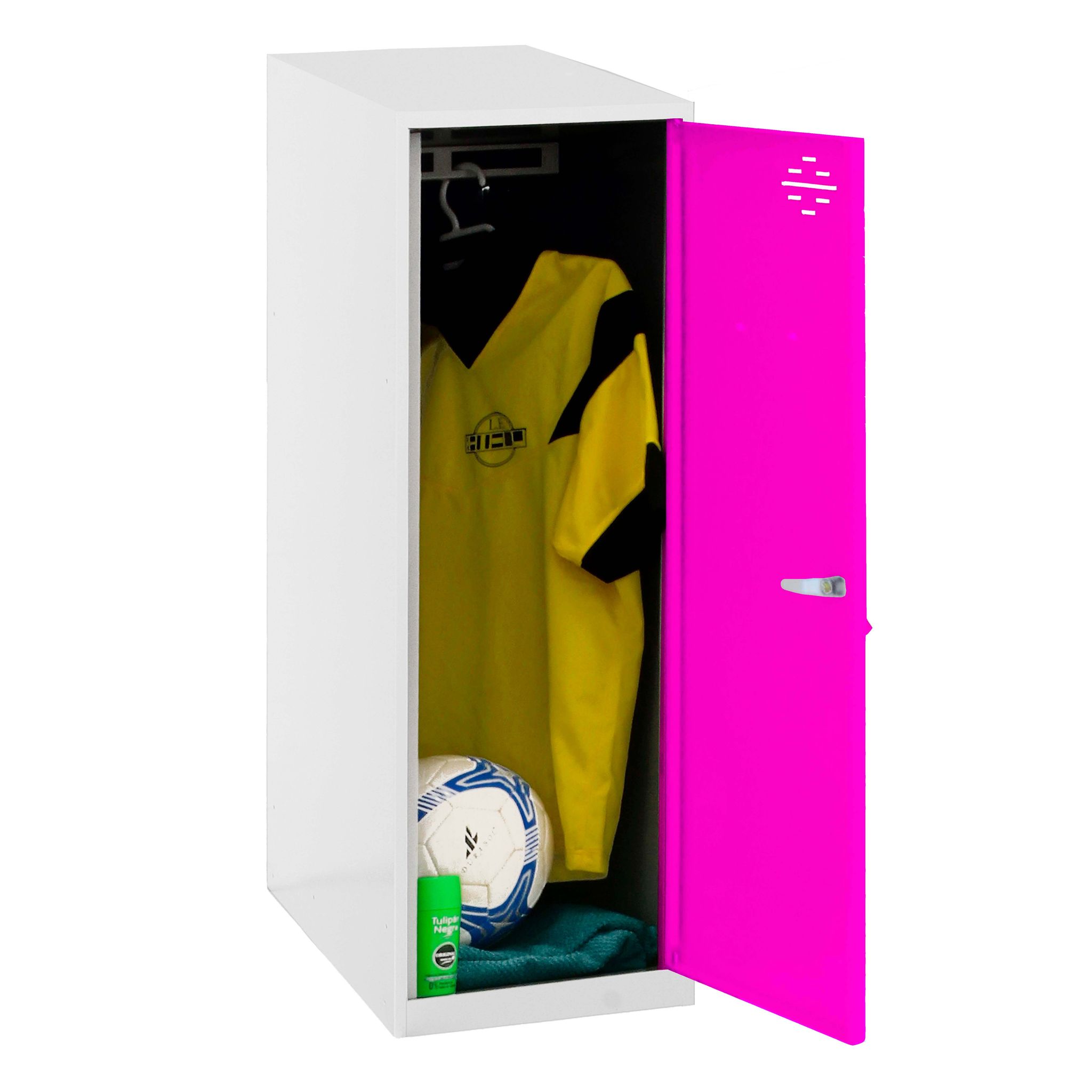 Simonrack Rosa Simonlocker Dism. Single Mini Rose Metallschrank