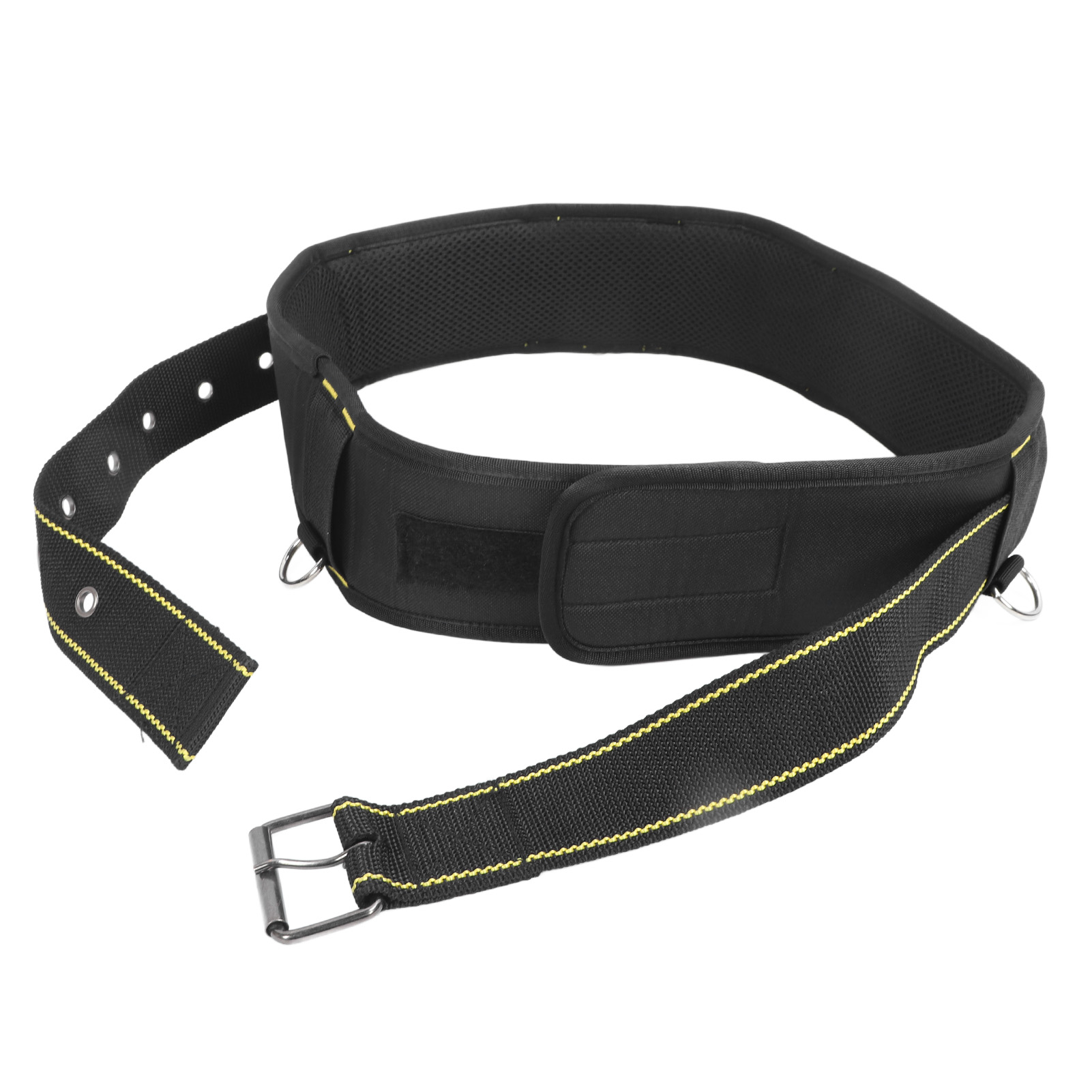Ceinture à outils de construction en toile Oxford 1200D, poches réglables, boucle à dégagement rapide