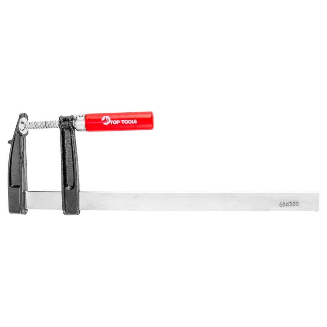 Top , Schraubstock + Zwinge, Zimmermanns-Klemmzwinge 80 X 300 Mm - Bild 4