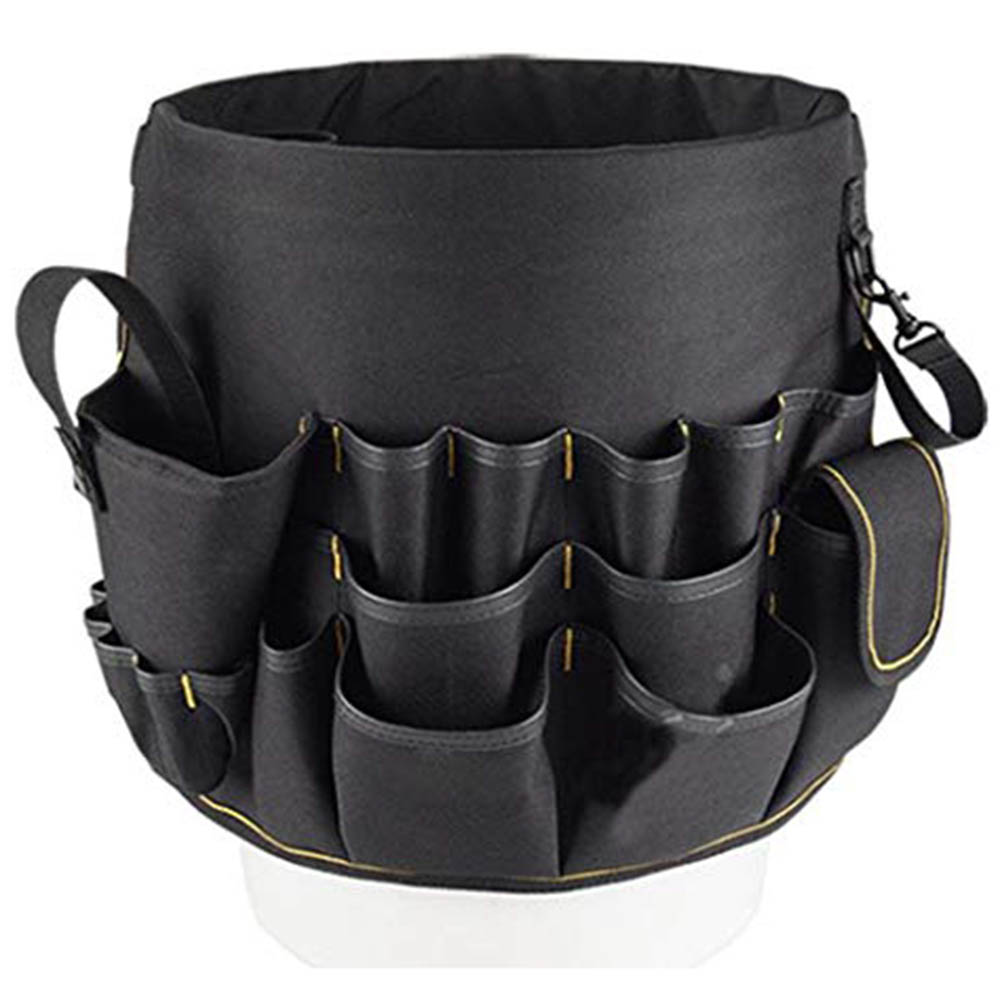 Organisateur de jardinage robuste en tissu Oxford 600D, 56 poches, charge 10 kg, 30 x 28 cm