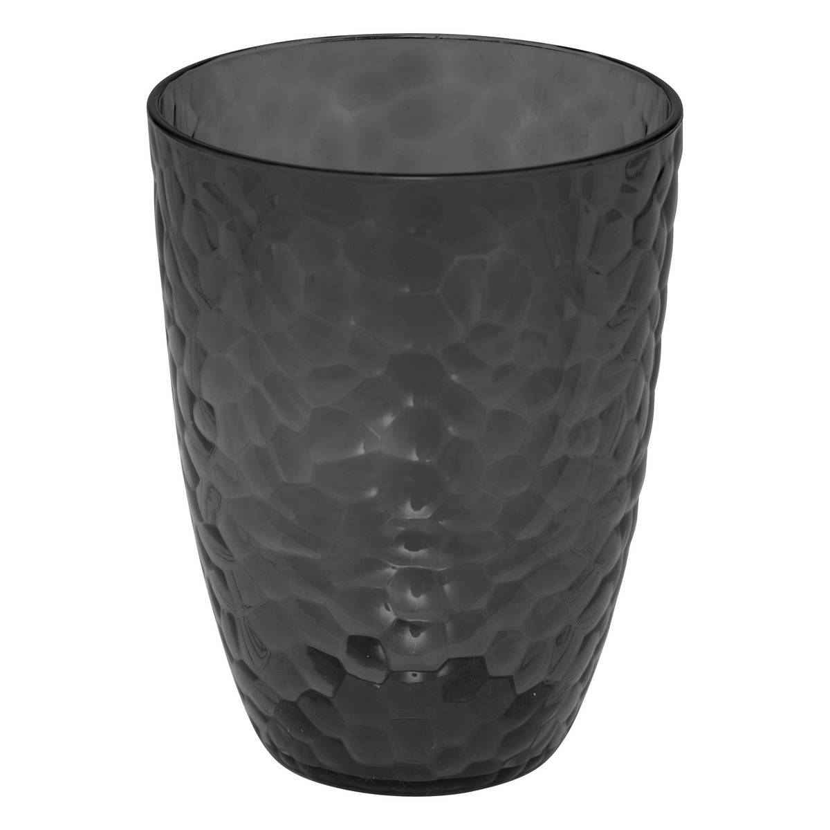 5Five Simply Smart Estiva Kunststoffglas Dunkelgrau 380 Ml Aus Polystyrol