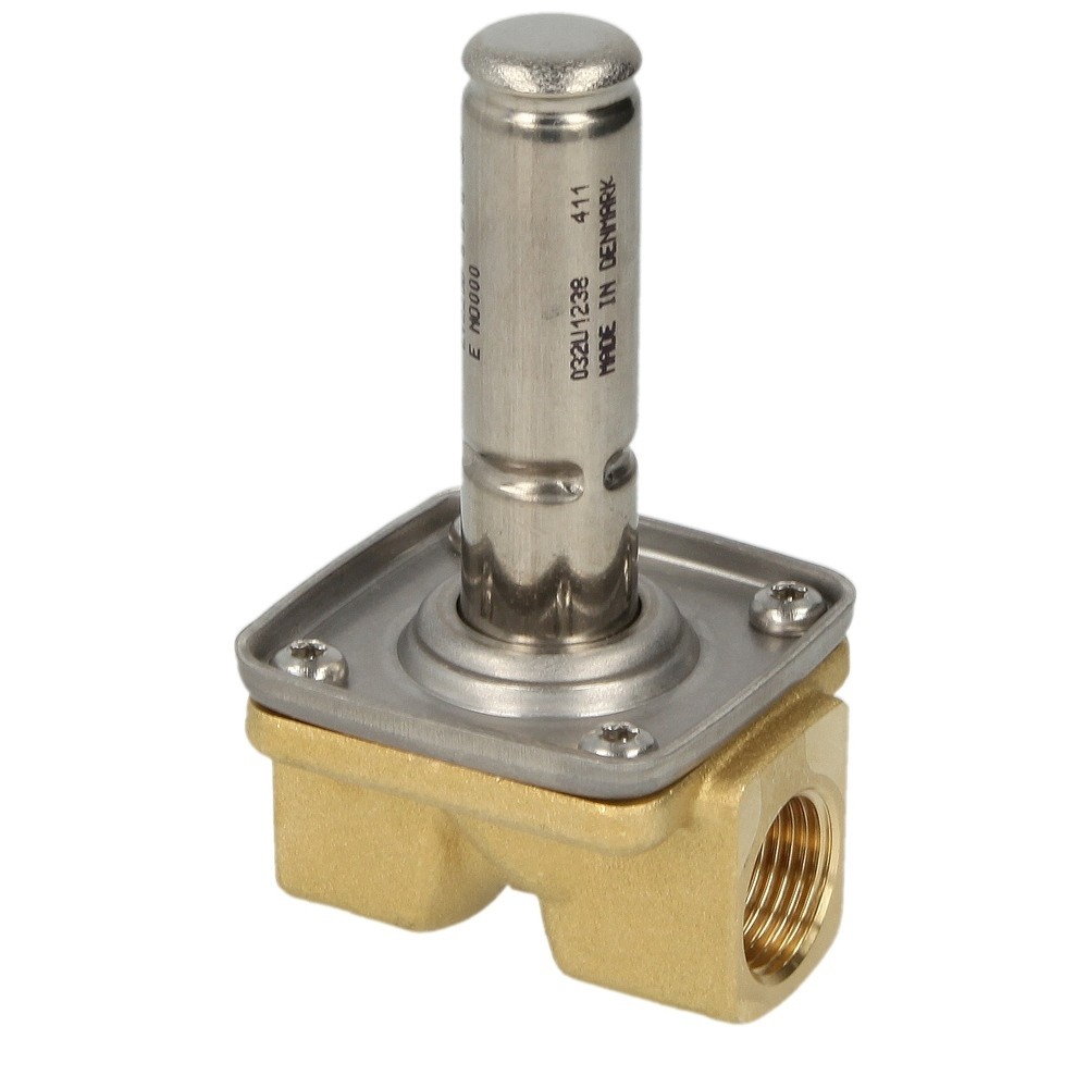 Danfoss Magnetventilgehäuse Eckventil 220B 6B G 3/8, Kvs 0,7, Servogesteuert, No, 032U1238