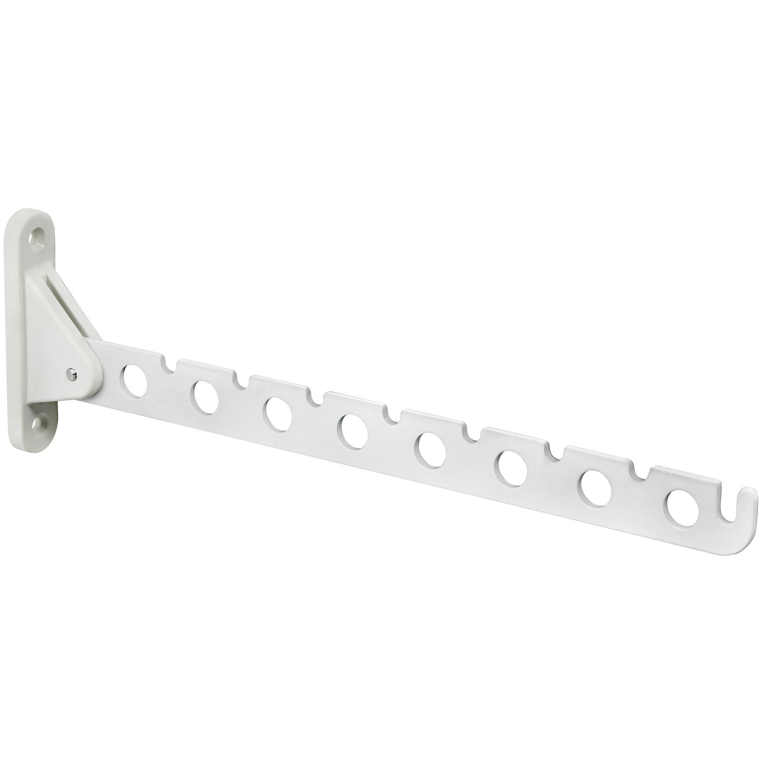 Element System - Kleiderlüfter Janiu Klappbar, Für 8 Bügel, Tiefe 310 Mm, Stahl Weiß