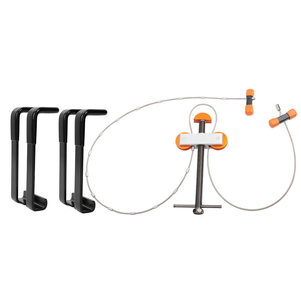Support en L pour presse-arc, ouvre-arc en plastique, 11 x 5 x 3 cm, lot de 2 pièces