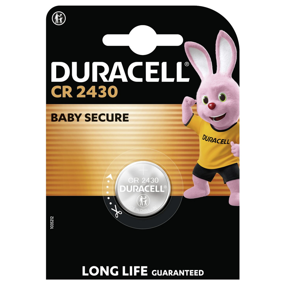 Varta - Duracell Knopfzelle Cr 2430 3 V 1 St. 285 Mah Lithium Cr 2430