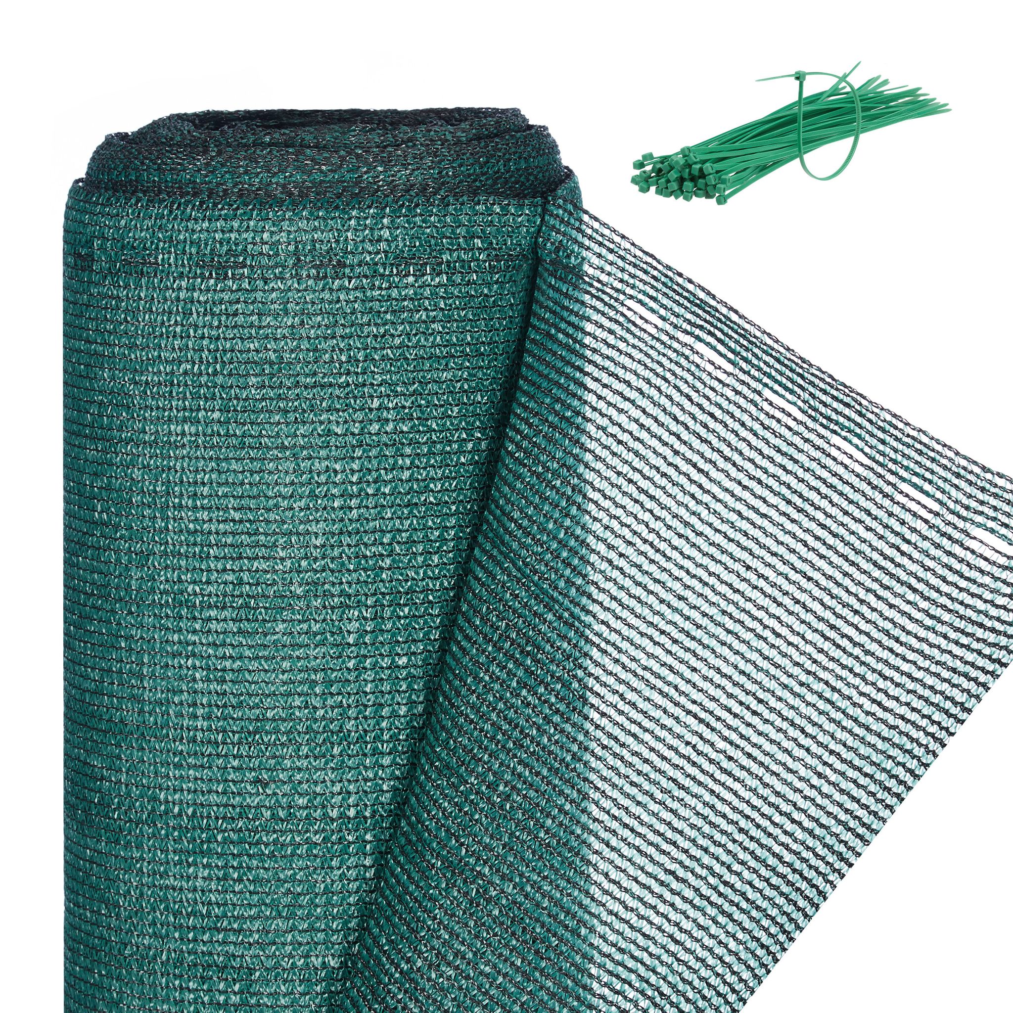 Relaxdays - Fence Netting, Privacy Shield For Fences & Railing, Hdpe Net, Uv-resistant, Weatherproof, 1x15m, Green