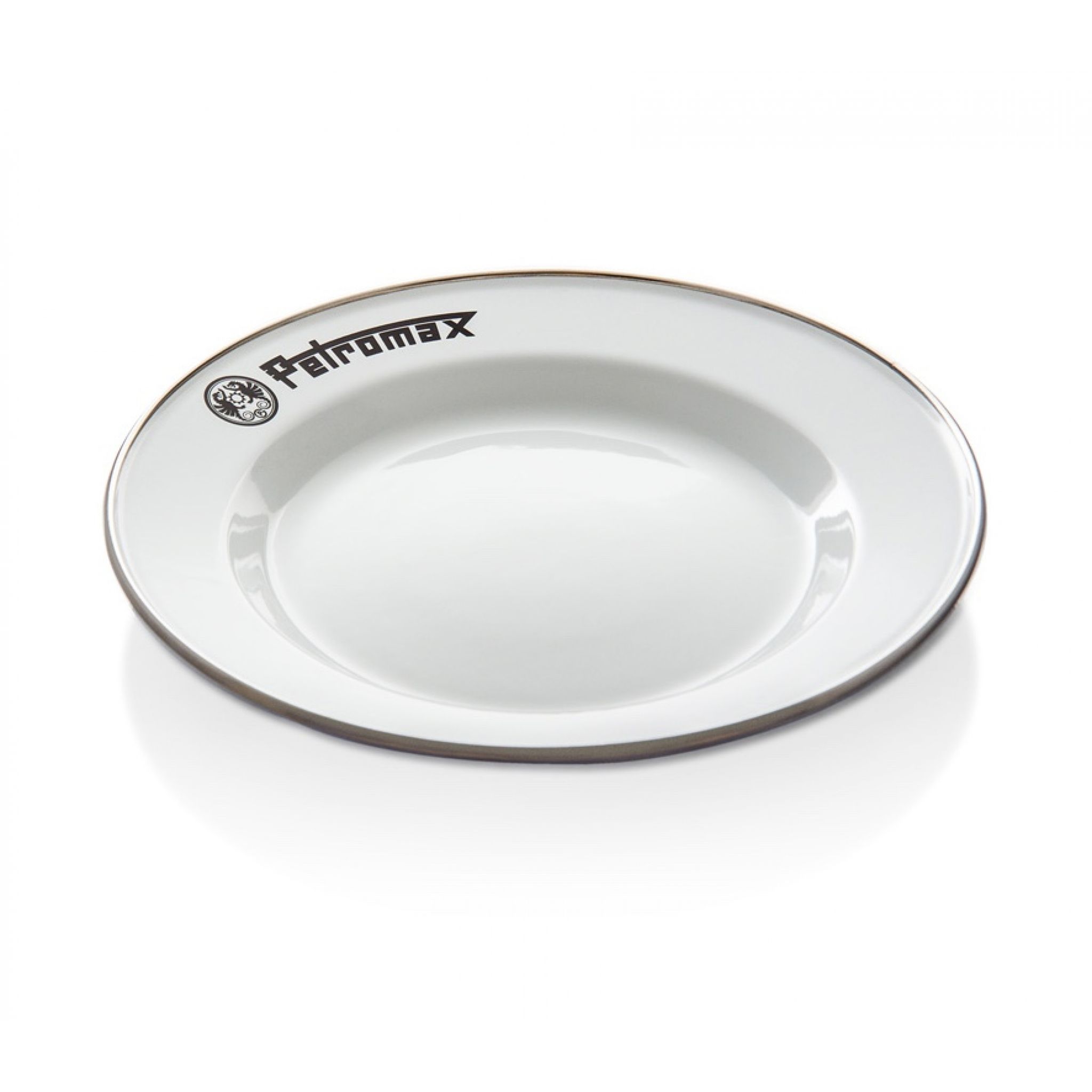 Petromax Emaille Teller Weiß 2 Stück (22 Cm)