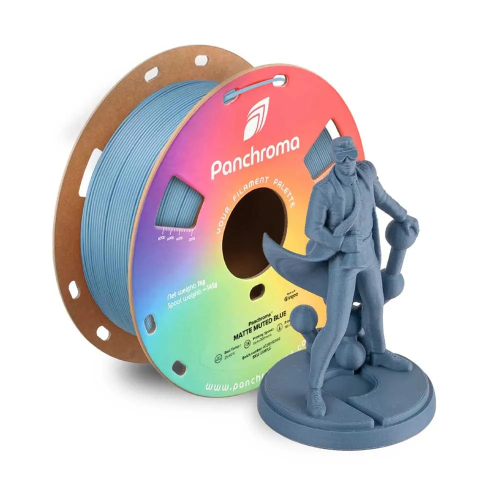 Coco 3D-Druckerfilament Polymaker Panchroma Matte 1Kg Blau - Bild 5