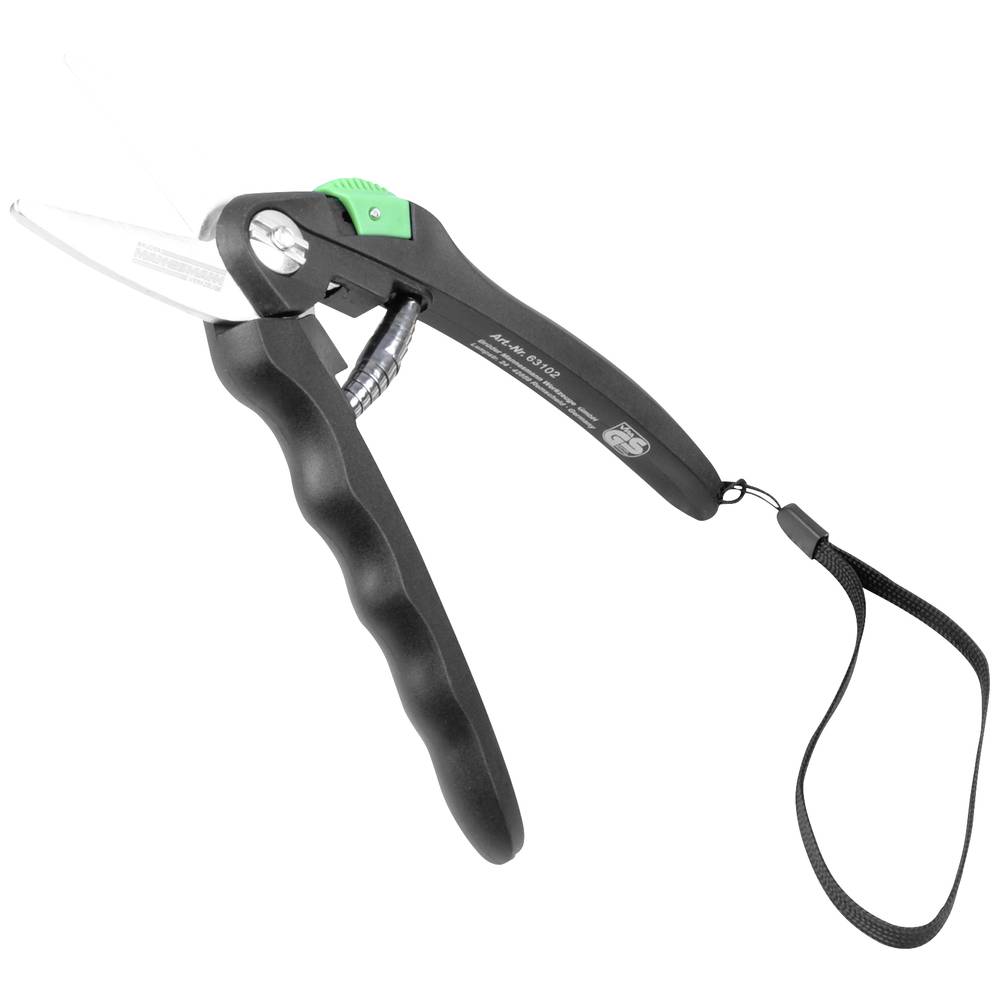 Brüder Mannesmann M63102 Pruner Durable Steel Blade Ergonomic Grip