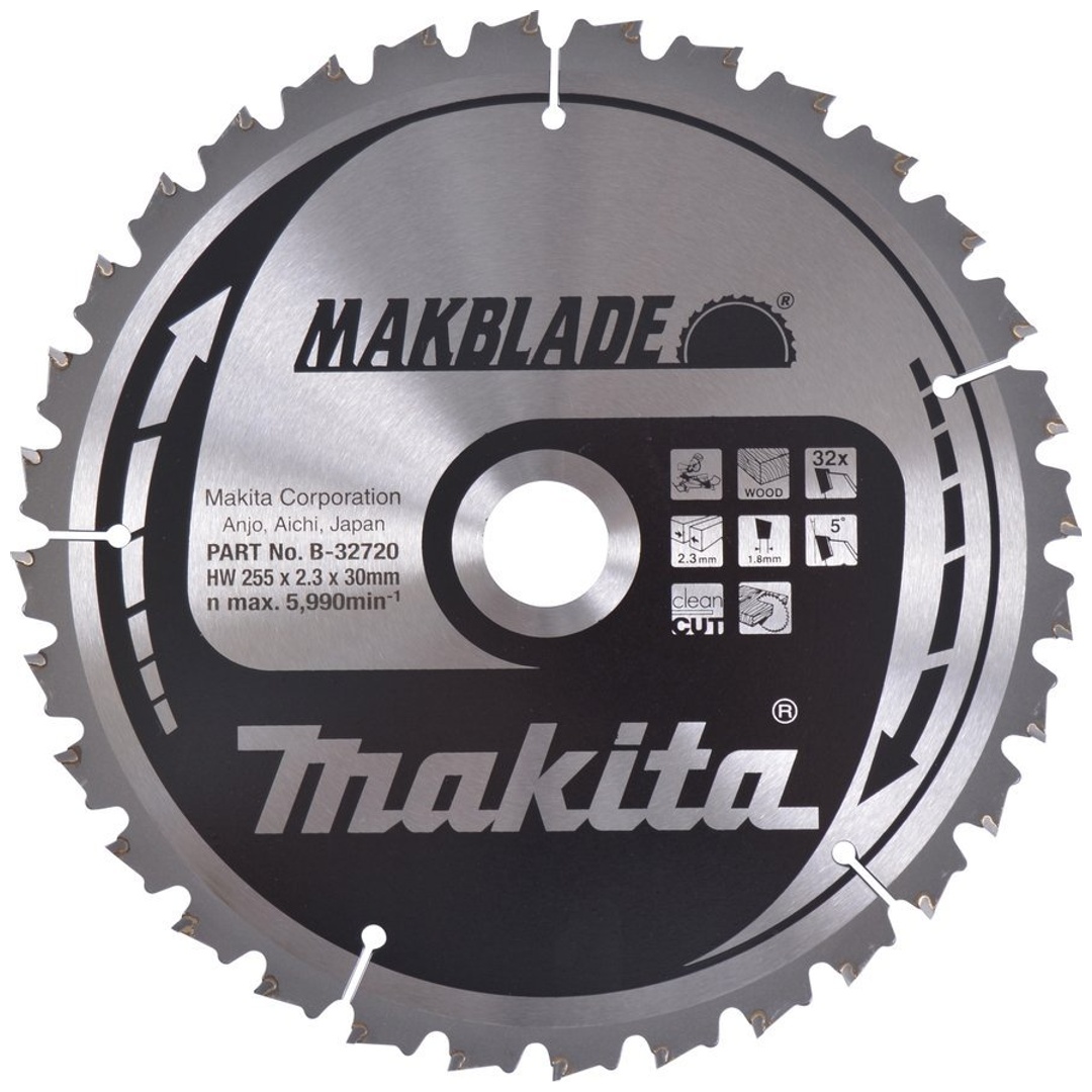 Sägeblatt Makblade 255x30x32z - Makita