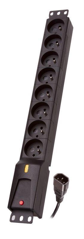 Lestar Schwarz Lzrm 810 Bw G-A K.:Cz 1,5 M Iec320 Steckdosenleiste