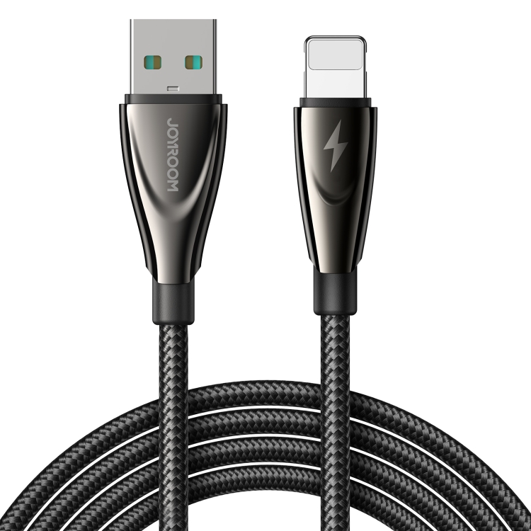 Joyroom Pioneer Series SA31-AL3 USB-A Lightning 3A 12m Cable - Black - Bild 5