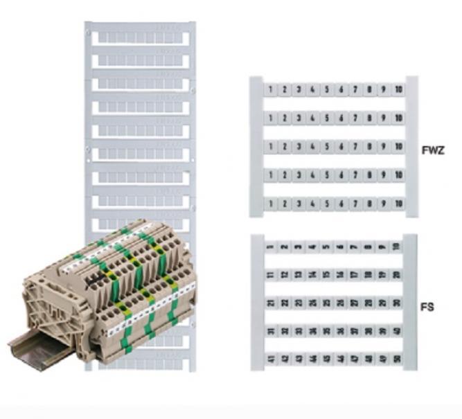 Dekafix Dek 5 Gw 10 Marcatore Terminale 5x5 Mm 0522660010 Weidmuller