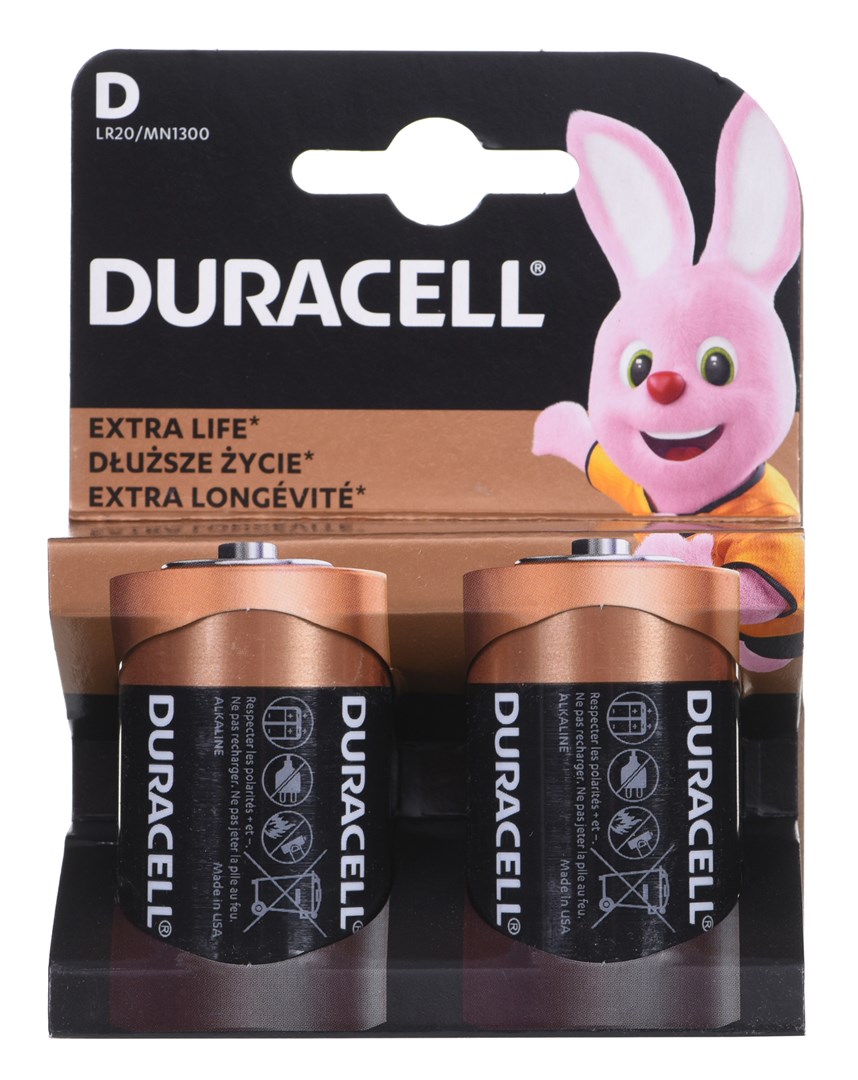 Duracell LR20, Einwegbatterie, LR20, Lithium, 1,5 V, 2 Stück(e) - Bild 3