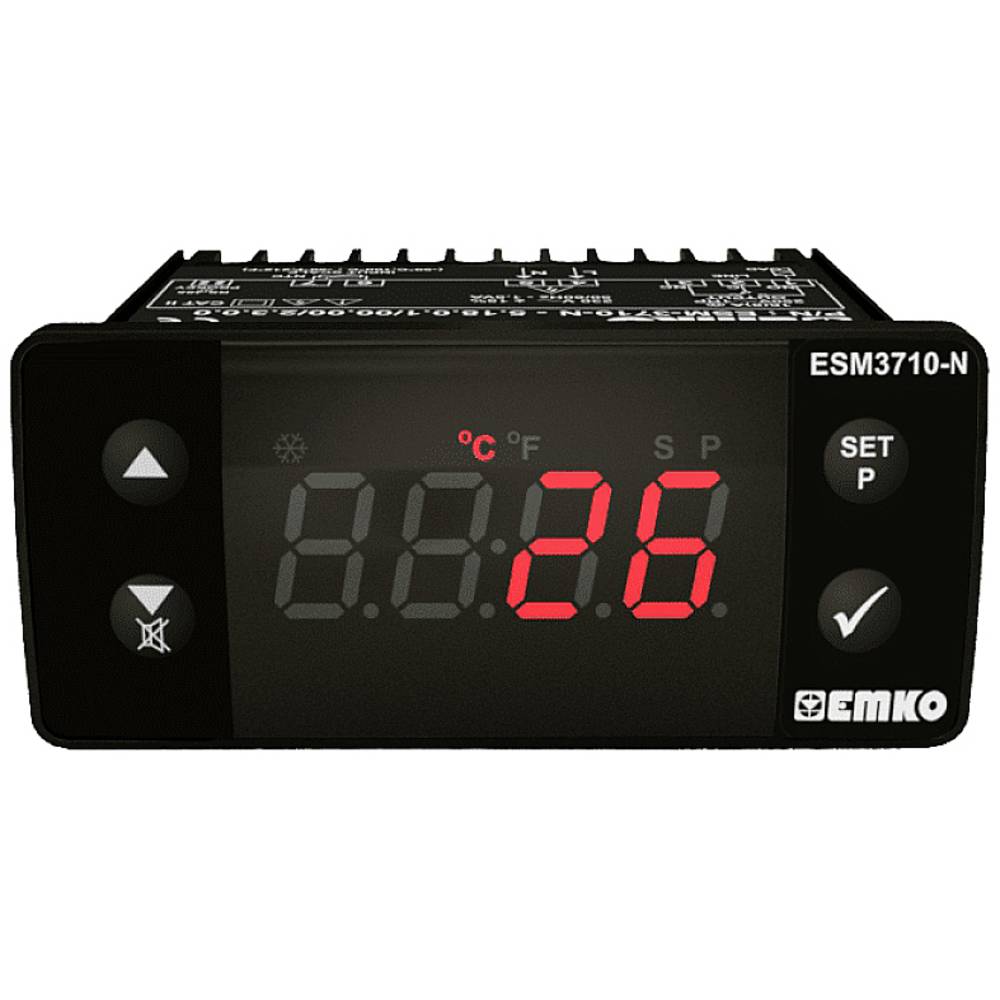 Emko ESM-3710-N Bang-Bang Controller PTC -50°C to 150°C 16A Relay